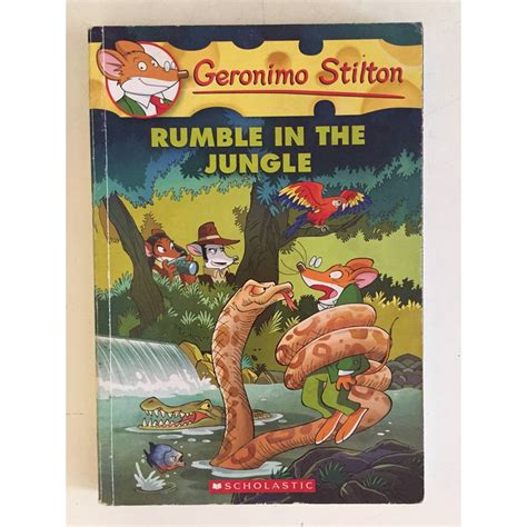 Jual Buku Bekas Geronimo Stilton 53 Rumble In The Jungle Shopee Indonesia