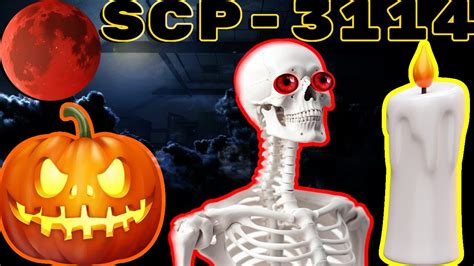 SCP SECRECT LABORATORY ESQUELETO ROBA CARAS HALLOWEEN COSAS