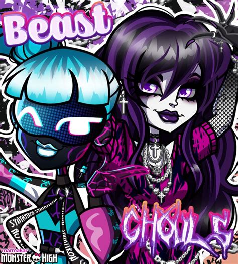 monster high oc wallpaper collage artbuki illyustratsii illyustratsii kot