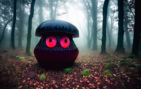 Premium AI Image | Funny Halloween monster