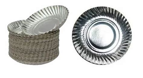 9 Inch Silver Paper Plate At 10 Pack In Jaipur ID 2851065460548