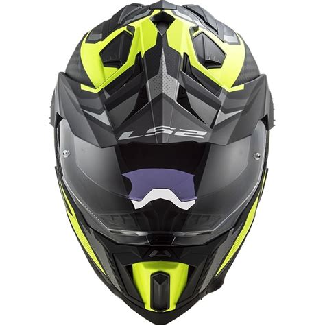 Casque De Tourisme Moto Tout Terrain En Carbone Ls Mx Explorer C