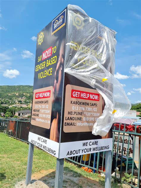 Billboards On Gender Based Violence Erected In Kabokweni Mpumalanga News