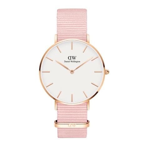 Daniel Wellington Dw Petite Rosewater Rose Gold Watch With 36mm White