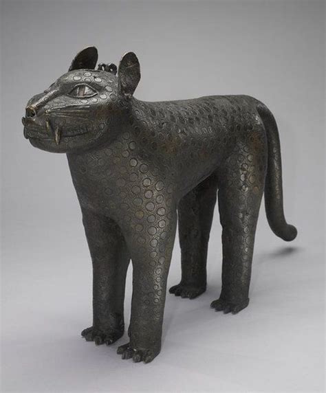 Leopard Aquamanile Benin Kingdom 18th Century {the Minneapolis