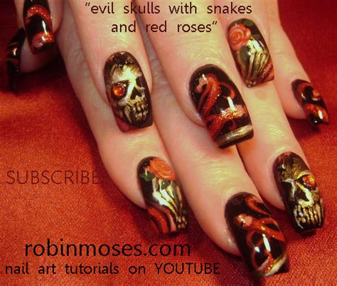 Nail Art By Robin Moses Doing Nails With Eyeshadow Nail Art With