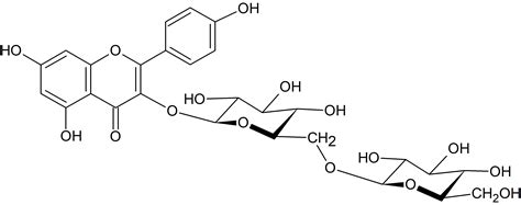 フラボノイドコレクション一覧FlavonolKaempferol 3 O gentiobioside