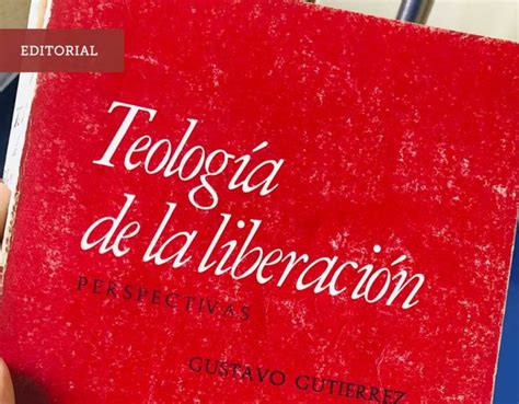 Editorial 50 Años De “teología De La Liberación Perspectivas