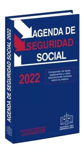 Agenda De Seguridad Social 2022 Isef Envío Gratis