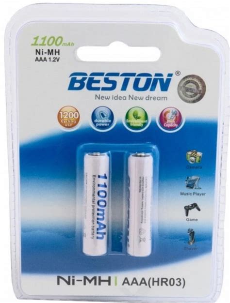 Beston Aaa Mah Rechargeable Battery Sacotel