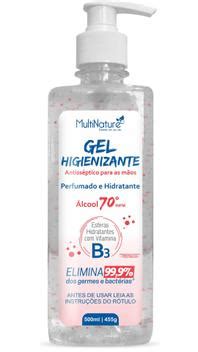 Gel Higienizante Ml Perfumado Microesferas Hidratantes Alcool