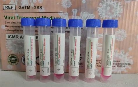 VTM KIT Viral Transport Medium At Rs 20 Piece Viral Transport Media