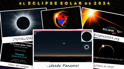 El Eclipse Solar Total Del 8 De Abril De 2024 Desde Panama NY YouTube