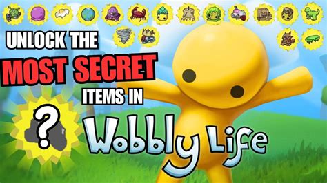 How To Unlock The Most Secret Items In Wobbly Life The Game Doesnt Tell You About Wobbly Life
