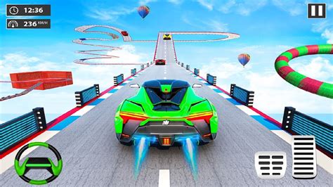 Mega Ramp Stand Car Stunts Racing Impossible Tracks D Android