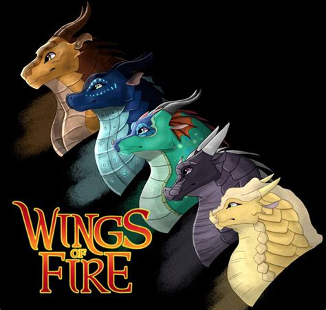 Dragonets of Destiny - Wings of Fire by chu-ki on DeviantArt