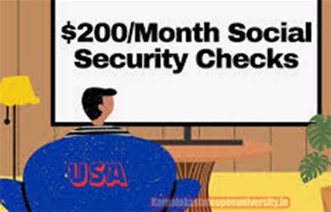 200 Month Social Security Checks May 2024 Know Eligibility Under