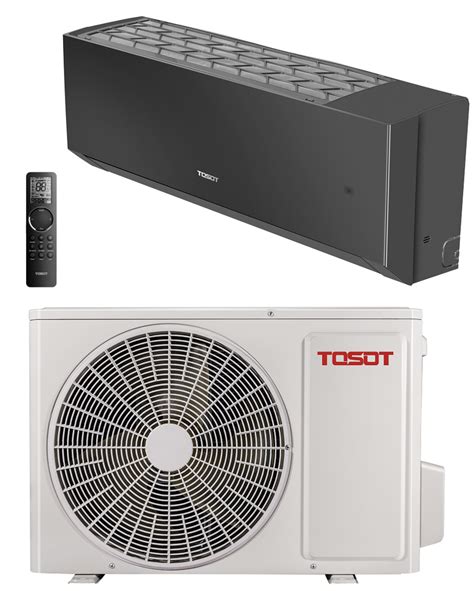 AKTIE 2023 TOSOT CLIVIA 2 5kW R32 Black Design Inverter Set By GREE