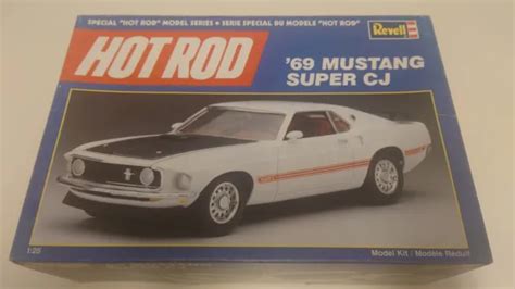 Revell 1969 Ford Mustang Super Cj 125 Scale Model Kit Collection Lot