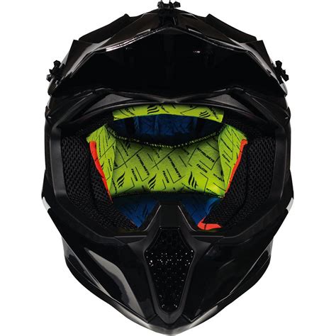 MT Helmets Capacete Motocross Falcon Solid Preto Motardinn