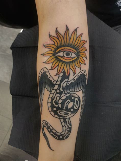 Tattoo uploaded by Jassu • Got this yesterday 🌞 Done by Jesse Lahtinen at Flatline Tattoo Crew ...