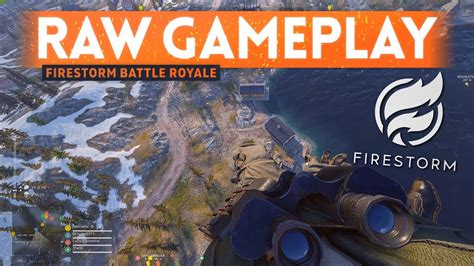 Minutes Of Raw Firestorm Gameplay Battlefield Battle Royale