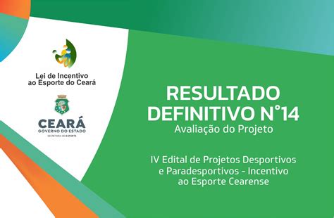 Sesporte divulga resultado definitivo da etapa Avaliação do Projeto