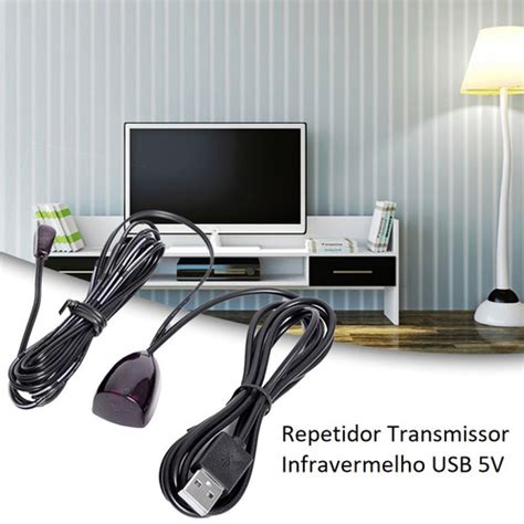 Extensor Repetidor Controle Remoto Ir Infravermelho Usb Mercadolivre