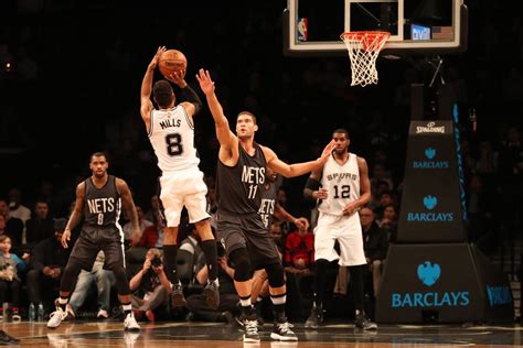 Final Score San Antonio At Brooklyn Spurs Dont Need Parker Leonard