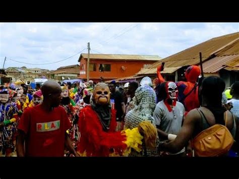 The Wonders Of Street Akwambo Festival Agona Nyakrom 2022 YouTube