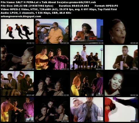 Urban Groove Vob Collection Salt N Pepa Lets Talk About Sex 1991