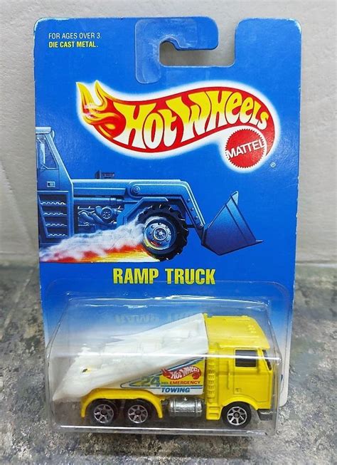 Kenworth Ramp Truck Hot Wheels 1991 Mainline Series 187 Hobbies