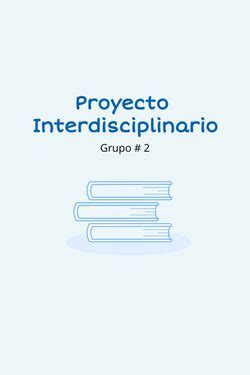 Book Creator Proyecto Interdisciplinario