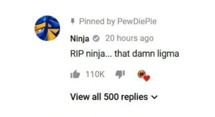 What Is Ligma and Does Fortnite Streamer Ninja Really Have It?