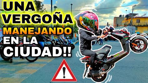 Como Manejar Moto En La Ciudad C Mo Una Vda Vergo A Youtube