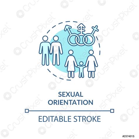 Sexual Orientation Concept Icon Stock Vector 2574015 Crushpixel