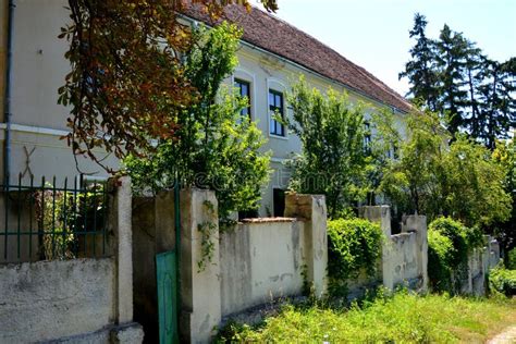 Typical Peasant House In The Village Cincu Grossschenk Transylvania