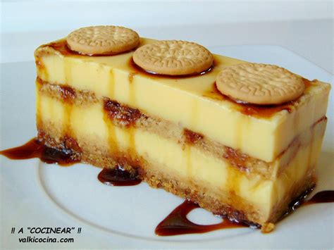 Pastel De Flan Y Galletas F Cil Sin Horno A Cocinear Recetas