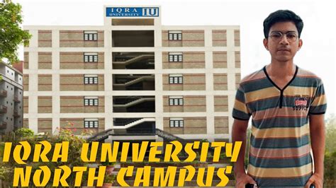 A Visit To Iqra University Vlog Muhammad Saad Iunc North