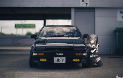 Anime Car Wallpaper 4K Desktop