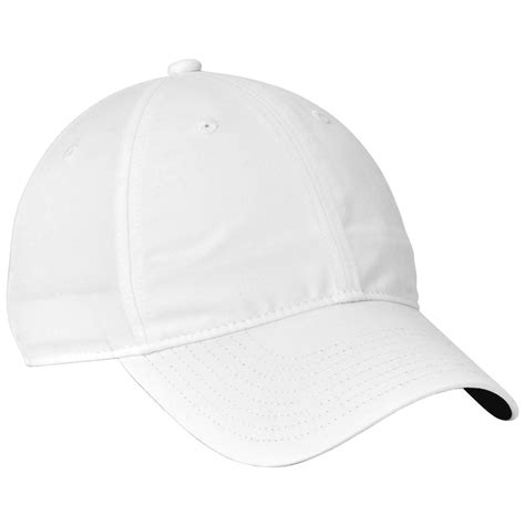 Nike White Unstructured Cotton/Poly Twill Cap