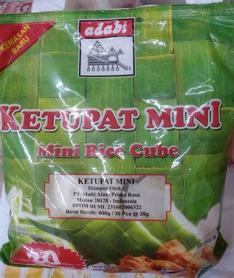 Jual Ketupat Adabi Isi 30 Di Lapak KING DURIAN 84 Bukalapak