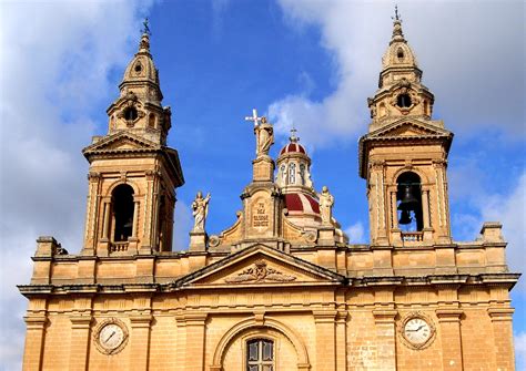 Luqa Parish Church Buildings Of Malta