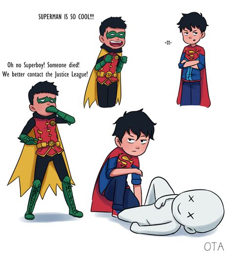 Super Sons Personality Swap By Ottertheauthor On Deviantart