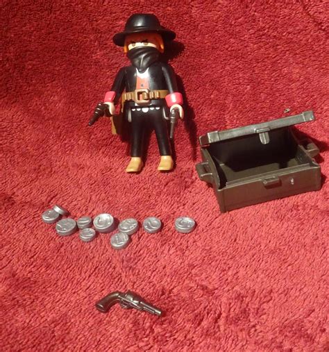 Playmobil Set Western Bandit Etsy