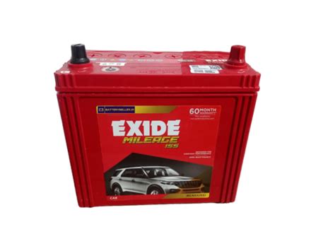 Exide Mileage Mln Iss Petrol Hybrid Car Battery