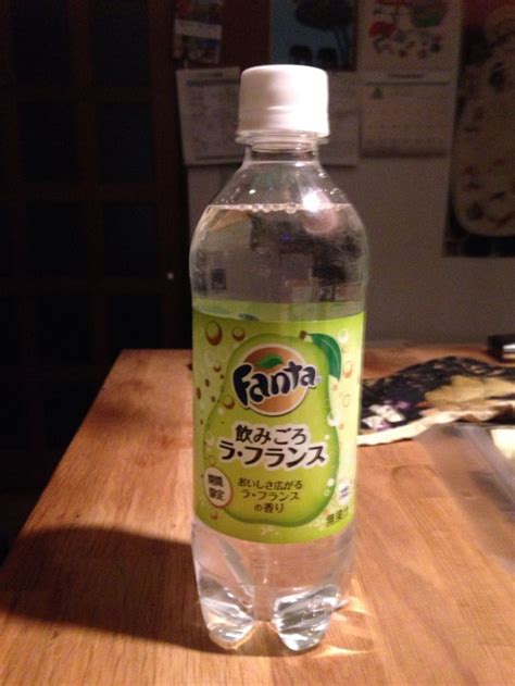 Fanta With Pear Winter 2016 In Japan