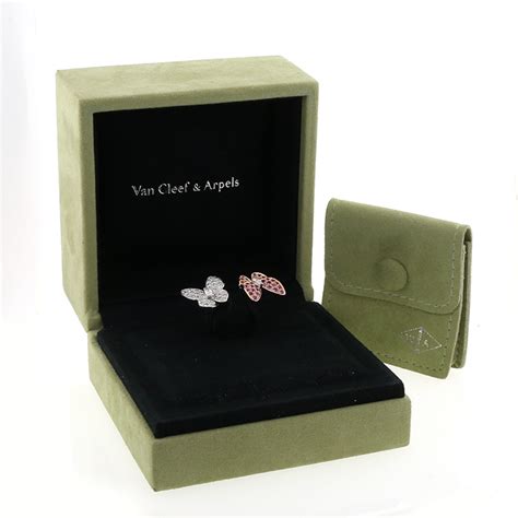 Van Cleef Arpels Deux Papillons Ring Collector Square