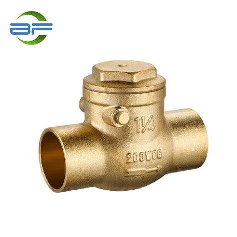 China Brass Swing Check Valve Manufacturer And Factory Supplier