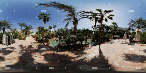 Pool in royal garden hotel isrotel eilat israel hi-res stock